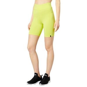 Volcom | Women's Lived in Bike Shorts, Lime Green, Size XS